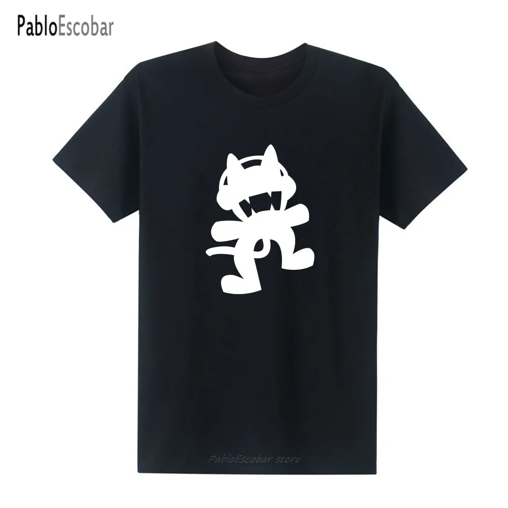 New Summer Famous Movie Cool Tattoo Monstercat T-shirt Cotton Casual Man T Shirts Men O Neck Tops Tees Camisas