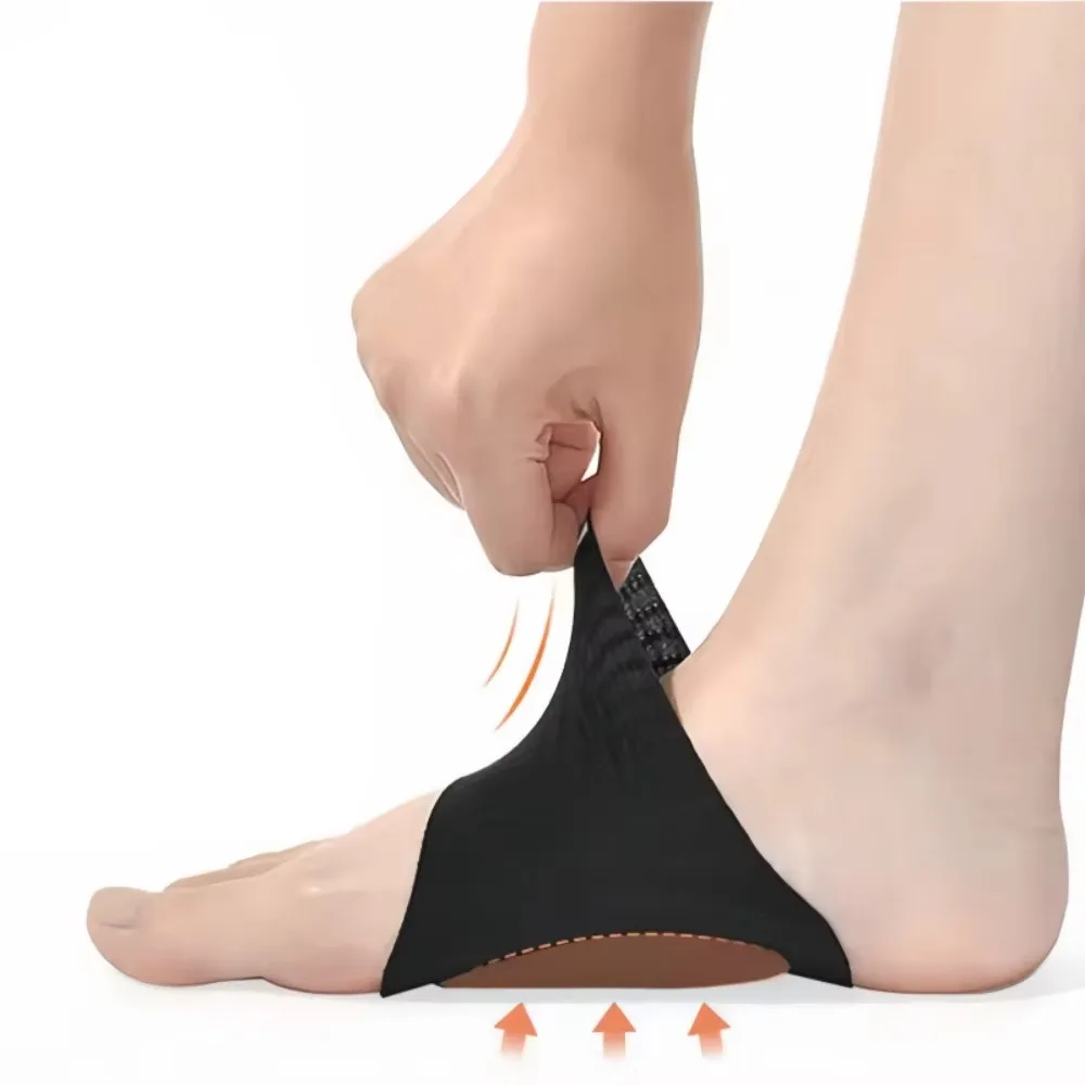 

Soft Silicone Silicone Arch Pad Breathable Material Thickened Support Orthopedic Insole Comfortable Flat Foot Correction