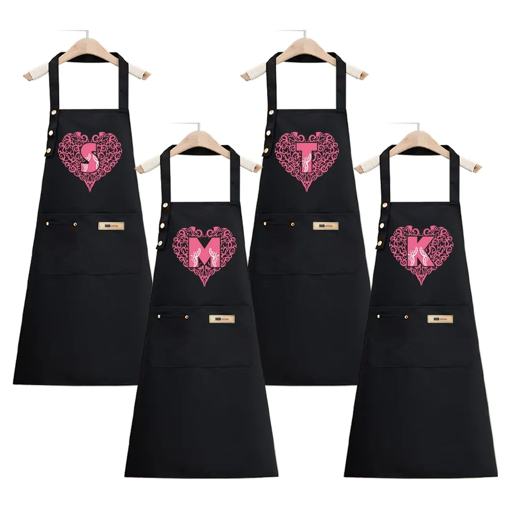 

Apron Fabric Chefs Uniform Cooking Clothes for Breathable Kitchen Household Catering Adult Oil Resistant Work All Seasons Print