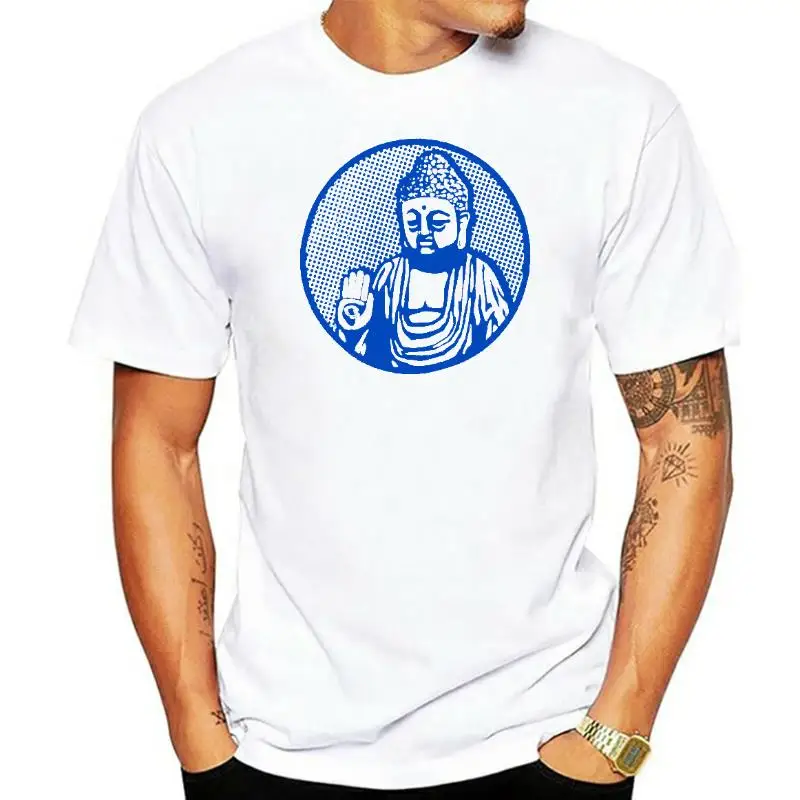 Title: Buddha screen print t-shirt men t shirt