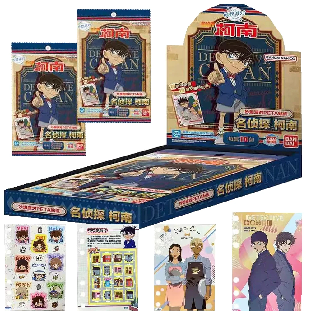 

Genuine Detective Conan Collection Cards for Children Multiple Styles Rich Colors Popular Characters Cards Toy Anniversary Gifts