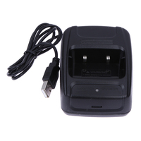 Li-ion Radio Battery Charger Replacement Walkie-Talkie USB Charger Accessories for BaoFeng BF-888S BF-777S BF-666S
