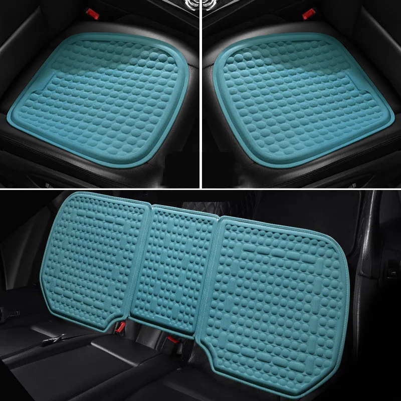 Cool Car Seat Cushion Summer Gel Cool Cushion Single Piece Ventilated Fart Cushion All Seasons Seat Cushion Ice Cool Seat Cover