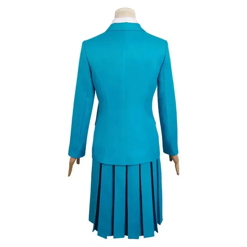 

CyAnime Kimi Ni Todoke Kuronuma Sawako Cosplay Costume Blue Dress School Uniform Woman Lovely Suit Halloween Carnival Party Outf