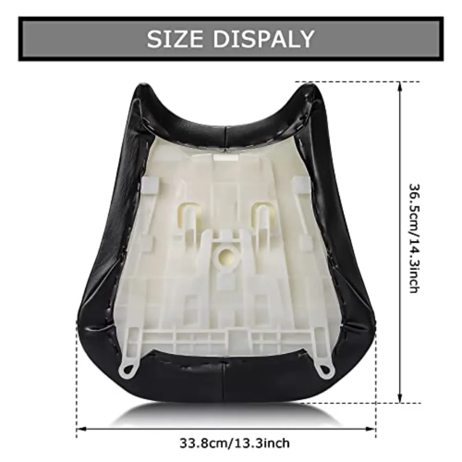 Front Rider Driver Seat Pillion Cushion for CBR600RR 20052006 Black