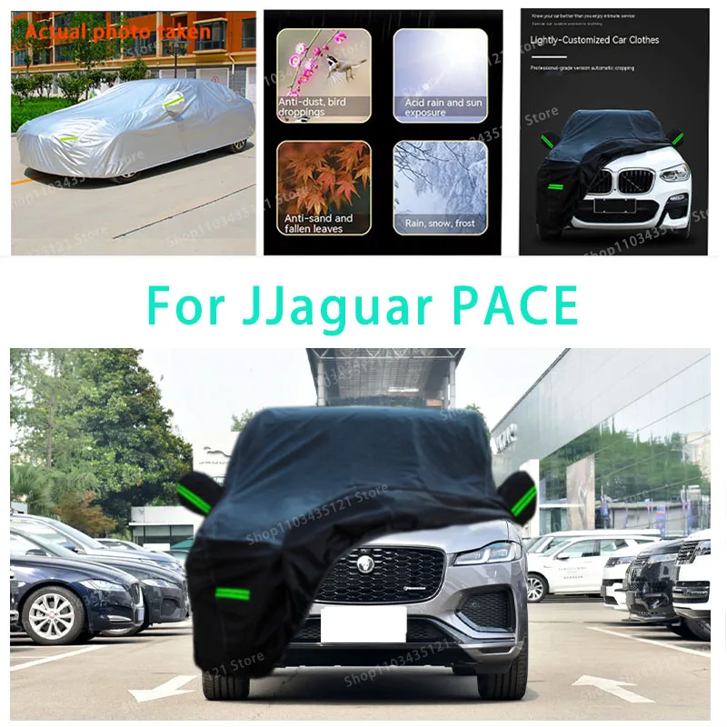 For JJaguar PACE body protection, anti snow, anti peeling paint, rain, water, dust, sun protection, car clothing