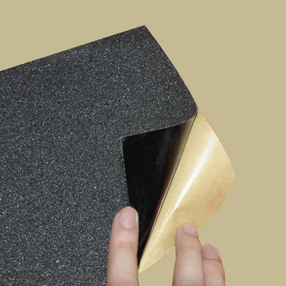 2Pcs Skateboard Sandpaper Long-Lasting Grip Tape Abrasive Sheet for Skate Scooter Outdoor Skateboarding Sticker