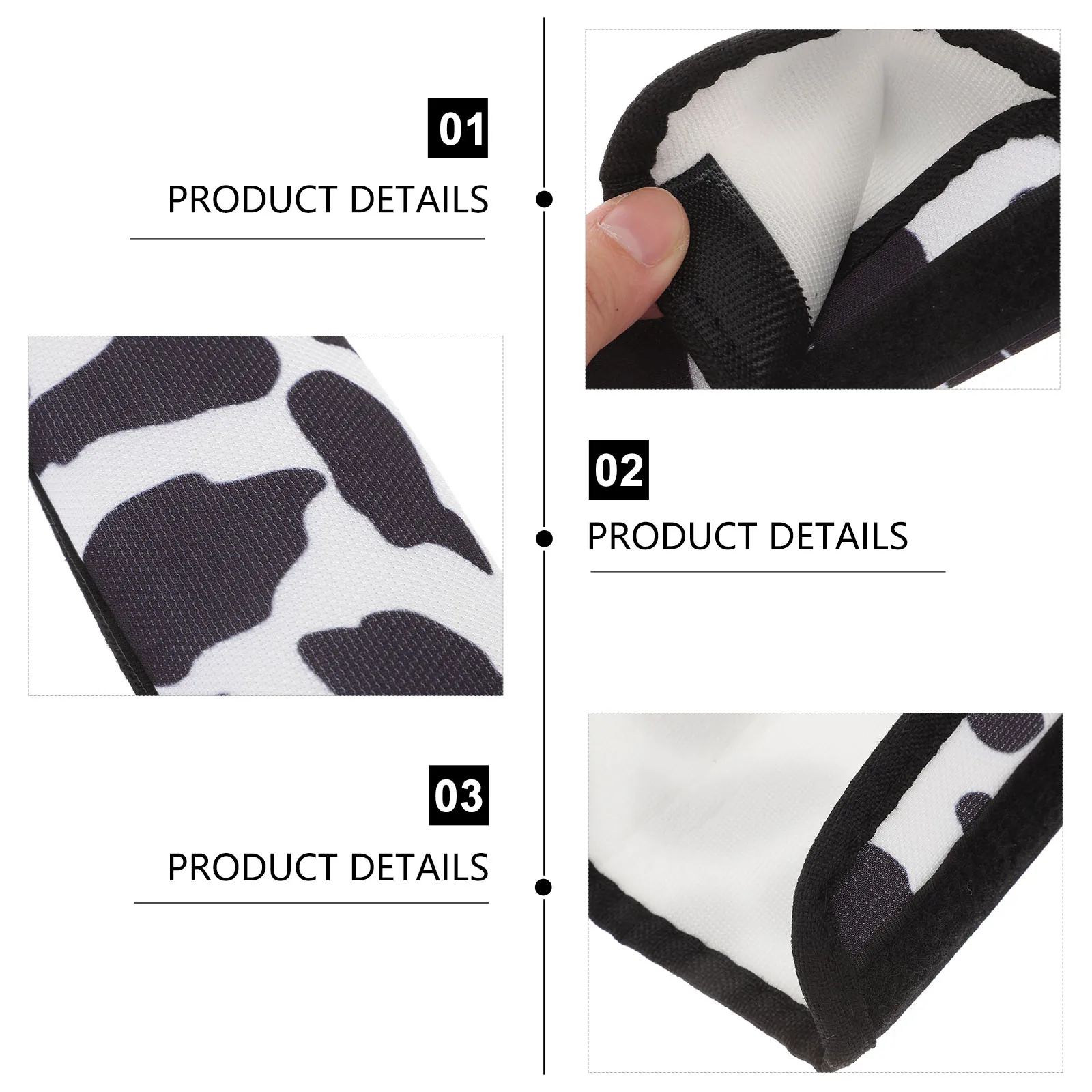 

Creative Cover Car Seat Strap Pad Comfortable Auto Shoulder Cushion Decorative Accessory For Adults