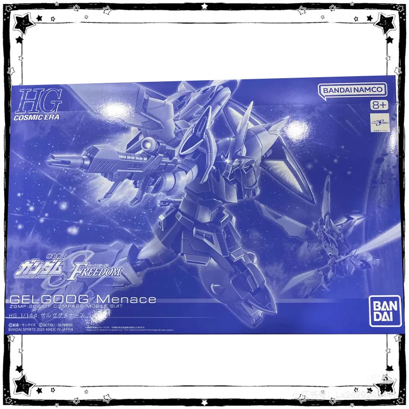 

In Stock Bandai Gundam Model Kit Anime Figure HGCE 1/144 Gelgoog Menace Anime Action Figure Collection Assembly Model Toys Gifts