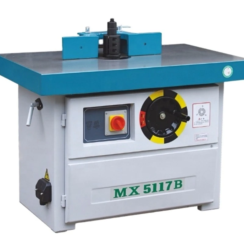 

Spindle Shaper Moulder Vertical Milling Wood Door Machine Woodworking One Axis Shaper Moulding Wood Shaper Machine MX5117B