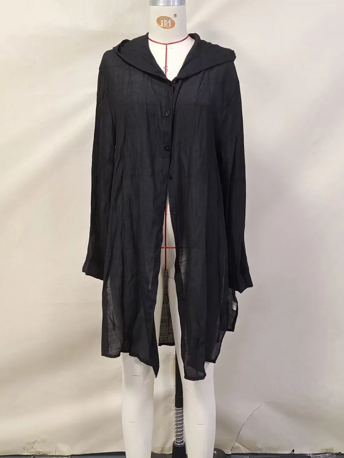 Nuova camicia bianca con cappuccio Top a maniche lunghe Camicetta Tunica Copricostume Copricostume Abito da spiaggia Abbigliamento da spiaggia Abbigliamento da spiaggia Donna Donna V6107