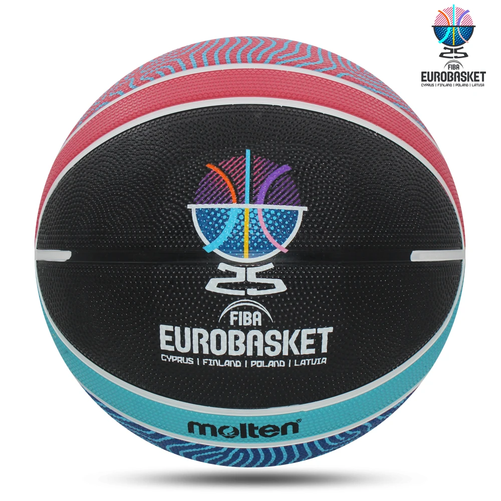 

2025 Molten Basketball Balls Official Size 7 Wear Resistant Rubber Indoor Outdoor Men Basketball Training basketbol topu