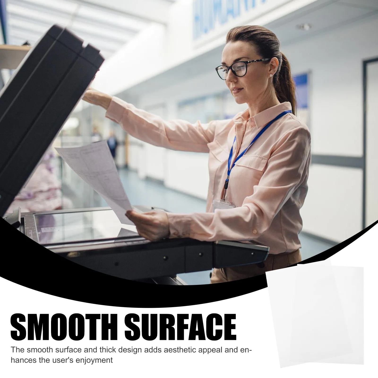 

Толстая бумага для печати формата А4, 100 листов, чистая, многофункциональная, гладкая, устойчивая к разрывам, для поделок и принтеров