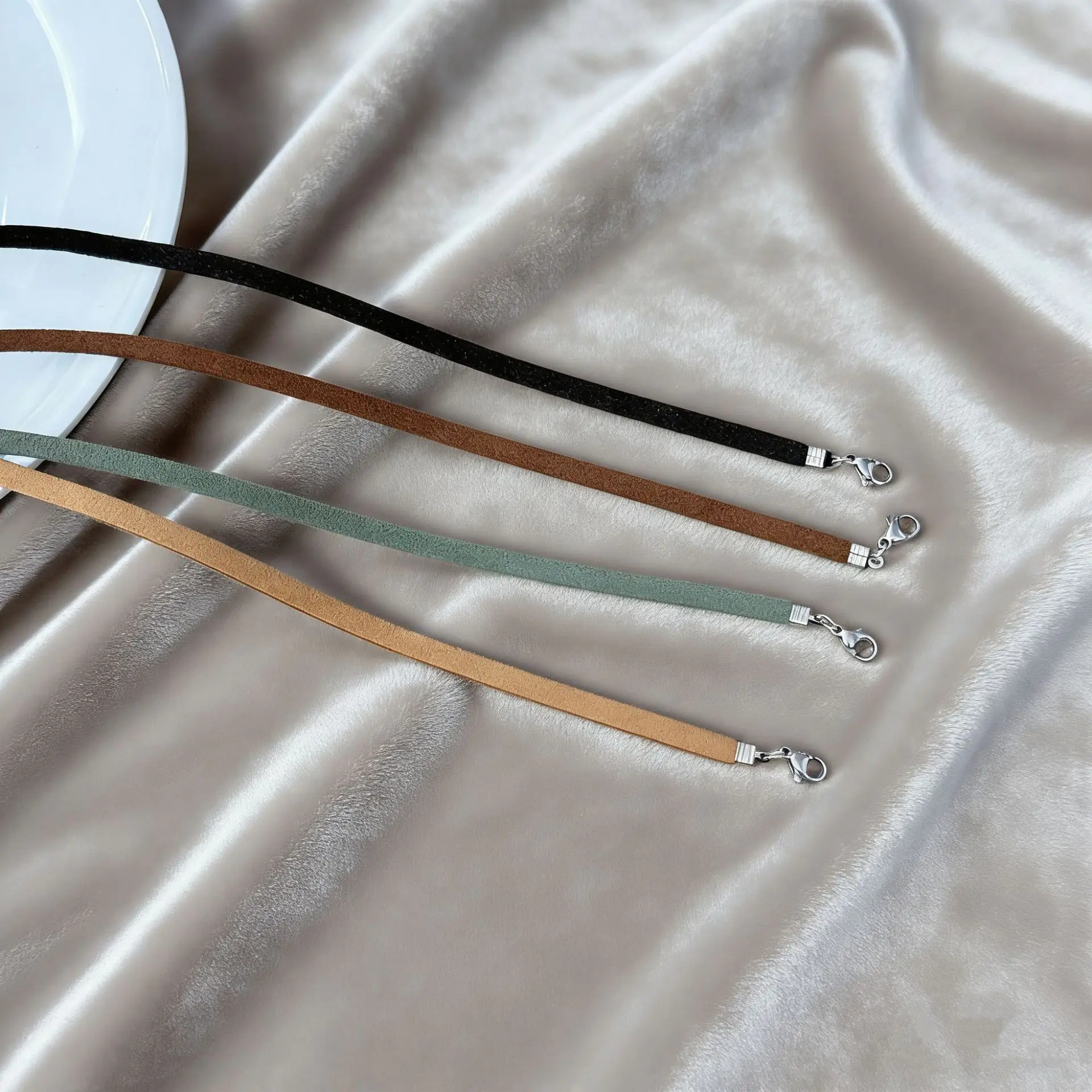 Einfache Leder Halsband Halskette Für Mädchen Frauen Party Halsketten Mode-Trend Schmuck Auf Den Hals Zubehör Geschenk Großhandel – Detail 7