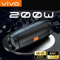 2025NEW ViVO Altavoz Bluetooth portátil inalámbrico de alta fidelidad caja de sonido envolvente al aire libre impermeable Camping altavoz de fiesta