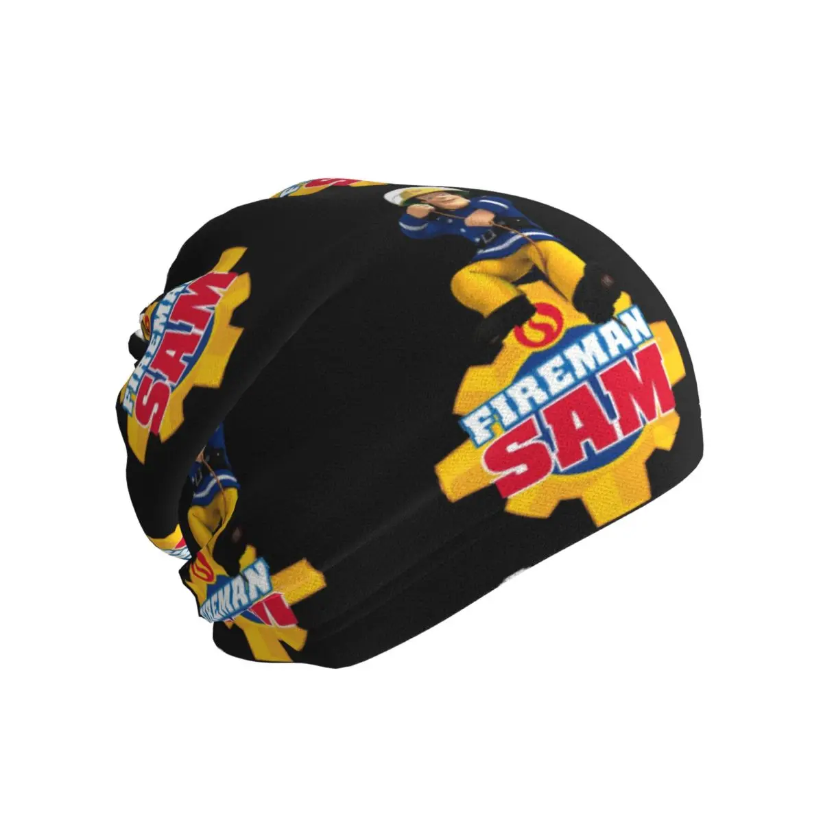Cartoon Firefighter Fireman Sam Bandana Neck Cover Printed Wrap Scarf Hiking Fishing Face Mask For Men Women Adult Winter