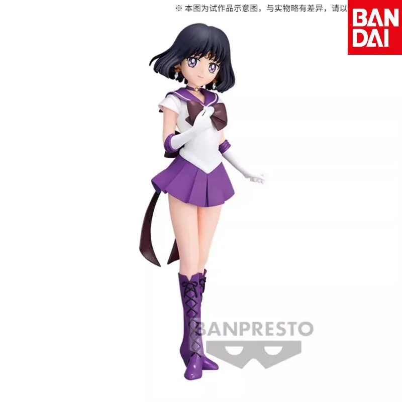 

BANDAI Brand New Genuine Sailor Moon Eternal G&G Super Sailor Saturn Figure in Stock