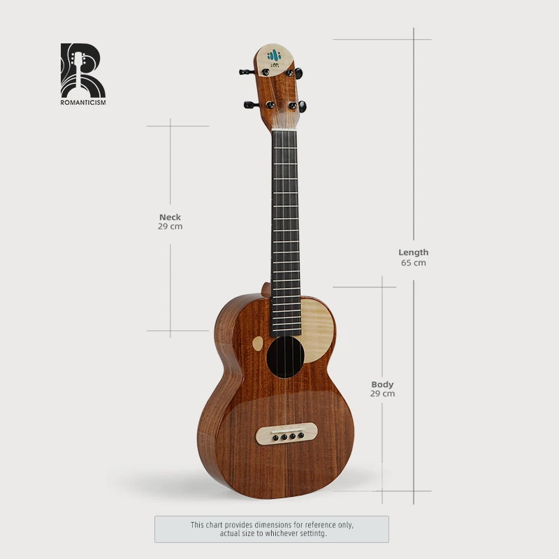 IUT-04 Factory Wholesale High Quality 4 Strings Ukulele Solid Wood Musical Instrument Acacia wood Ukulele