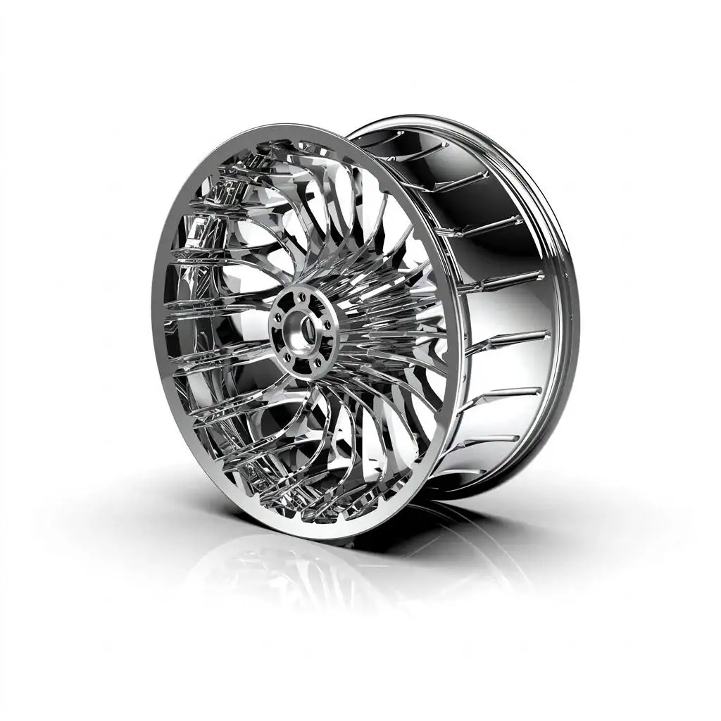 Motorcycle Chrome Tubeless Spoke Wheels A356 Aluminum Rims for 2013-2025 Softail Breakout Models