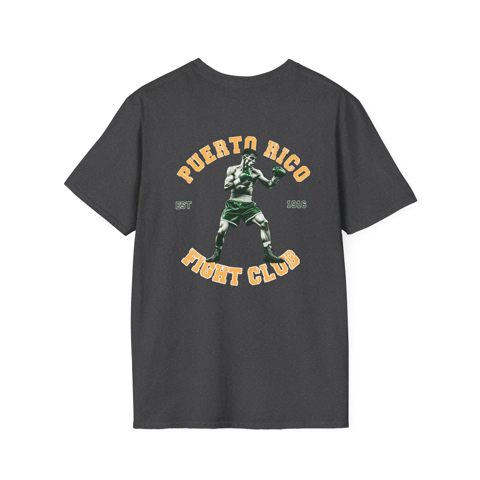 Puerto Rico Fight Club T-Shirt | Vintage Boxer Graphic