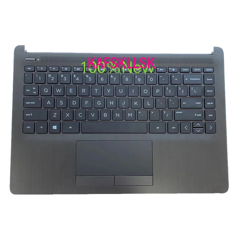 RW New For HP 14-CF 14-DF 14-DK 14-CR Palmrest Backlit Keyboard Touchpad L24817-001