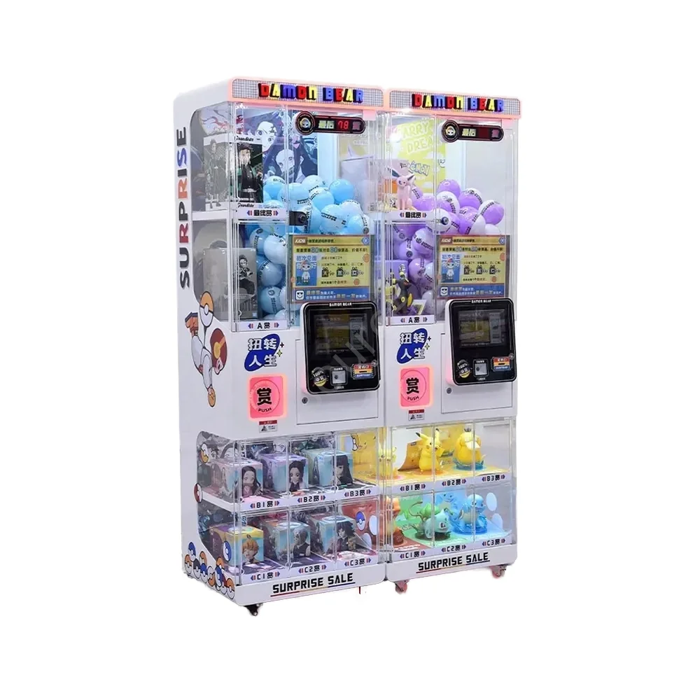 Wholesale New Trends Big Twisted Mini Gashapon Machine Product Vending Machines With Fast Shipping