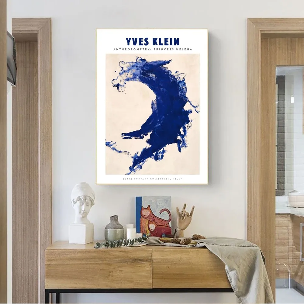 Yves Klein Poster No Framed Poster Kraft Club Bar Paper Vintage Poster Wall Art Painting Bedroom Study Stickers