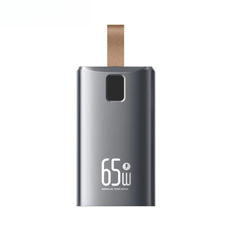 Power Bank 60000mAh 65W Fast Charge Emergency External Battery For Laptop iPhone Android