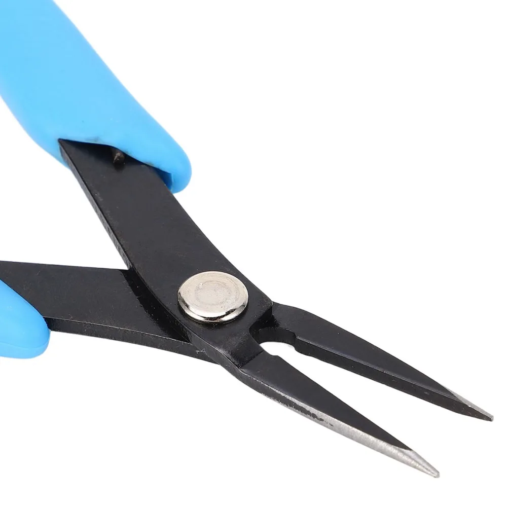 High Carbon Steel Jewelry Pliers Ergonomic PVC Handle Precision Bending Tip Beading Pliers Wire Wrapping Tool Jewelry Making
