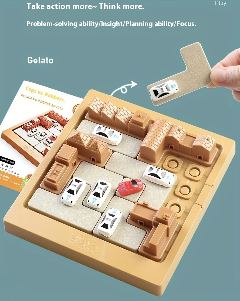 New desktop game, interesting cat and mouse, police and bandits vs. board game. Children's toys suitable for parties.