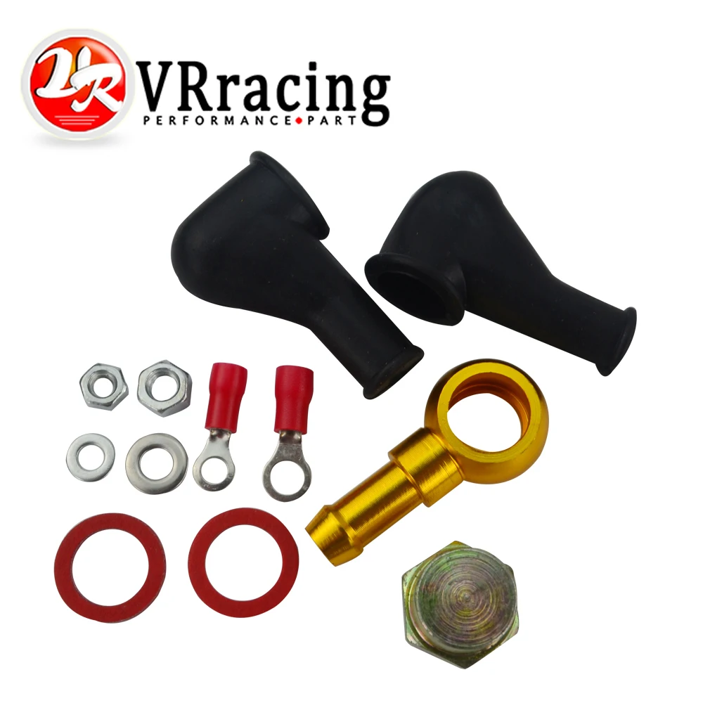 

VR RACING-044 топливный насос BANJO FITTING KIT шланг адаптер UNION 8 мм OUTLET TAIL VR-FK046