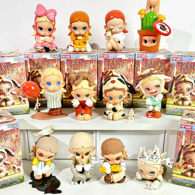 Mystery Box Echte Zsiga maakt het allemaal van deze serie Blind Box Toys Kawaii Action Figure Surprise Model Toys Cadeau voor meisjes