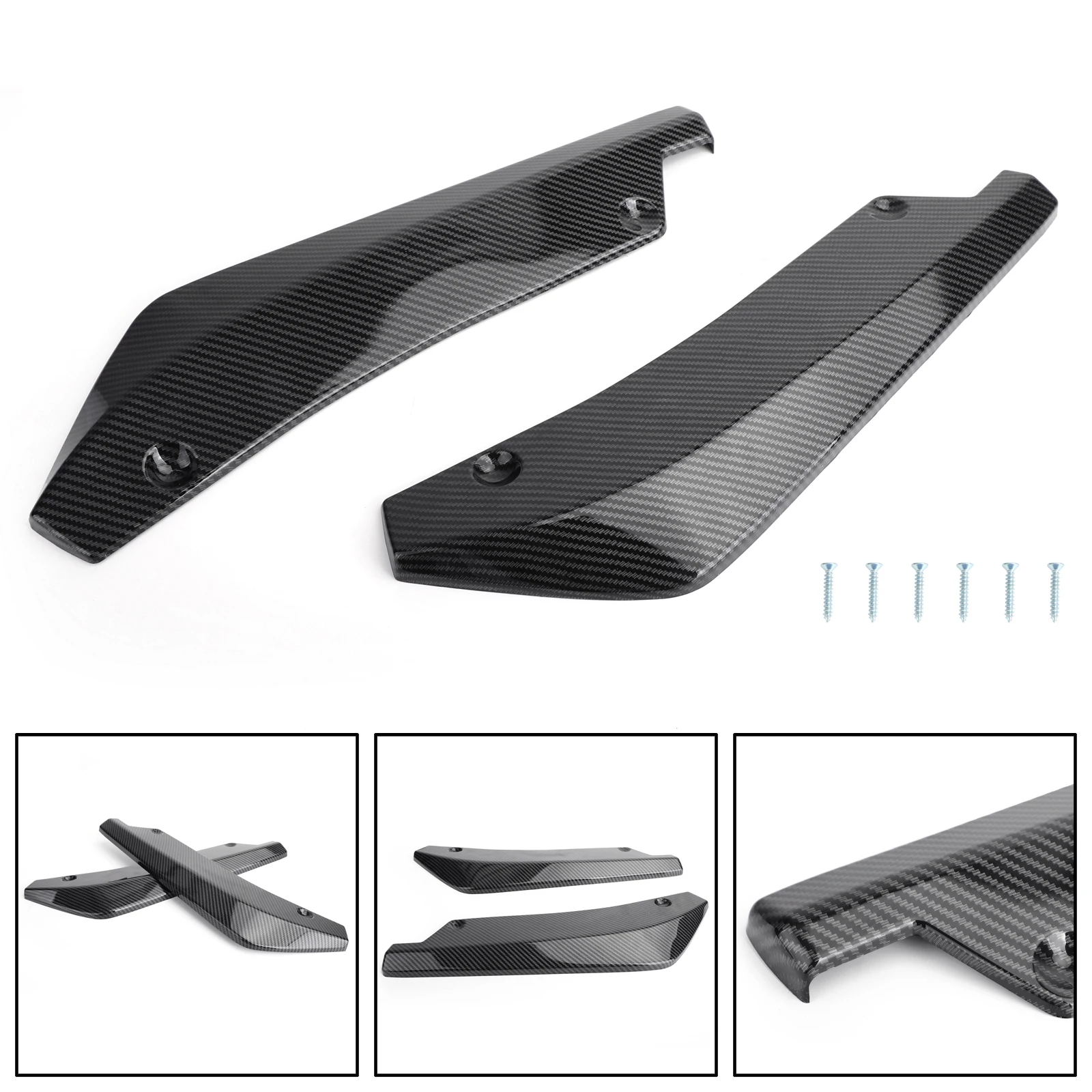 LAICY For Lexus RC350 IS200 250 350 Car Rear Bumper Splitter Diffuser Canard Wrap Spoiler Side Fender Skirt Lip Chin Body Kit