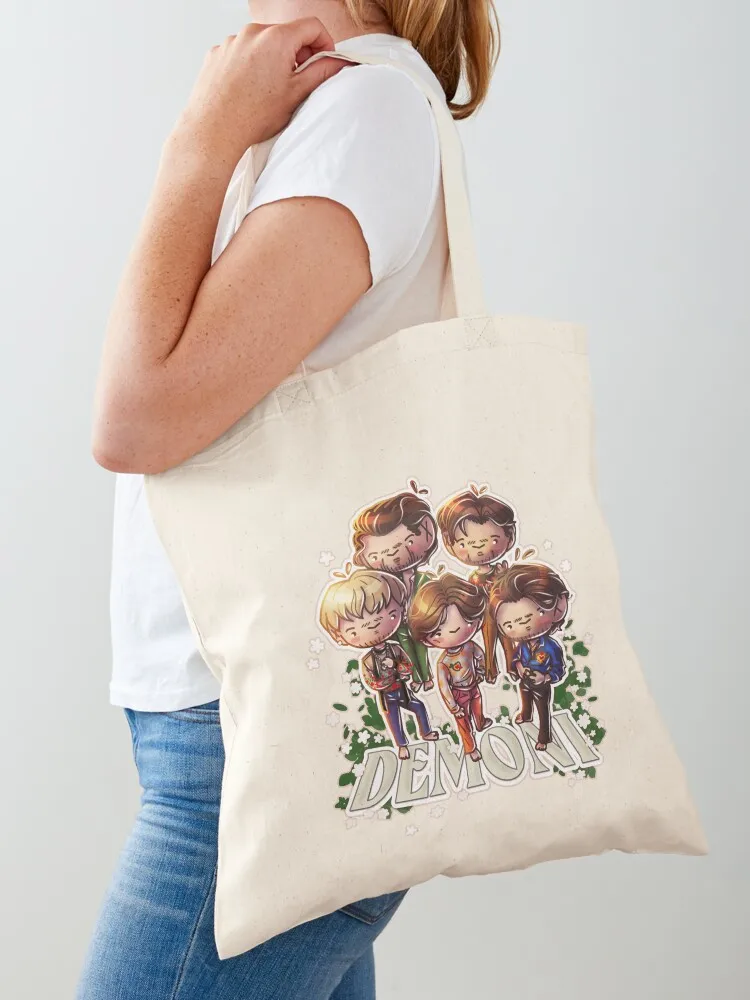 

Demoni in flowers - Joker Out Tote Bag Women's tote bag Fabric bag tote university Women's