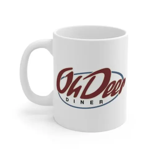 Alan Wake Mug, Oh Deer Mug, Alan Wake Merch, Bright Falls Large Coffee Mug