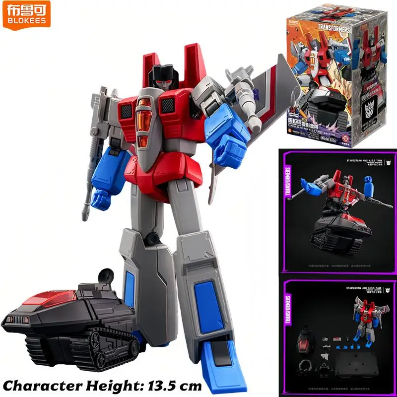 Op voorraad: BLOKEES Transformers Optimus Prime, Megatron, Energy Universe, Starscream, Bumblebee, Garage Kit, actiefiguur, verzamelobjecten.