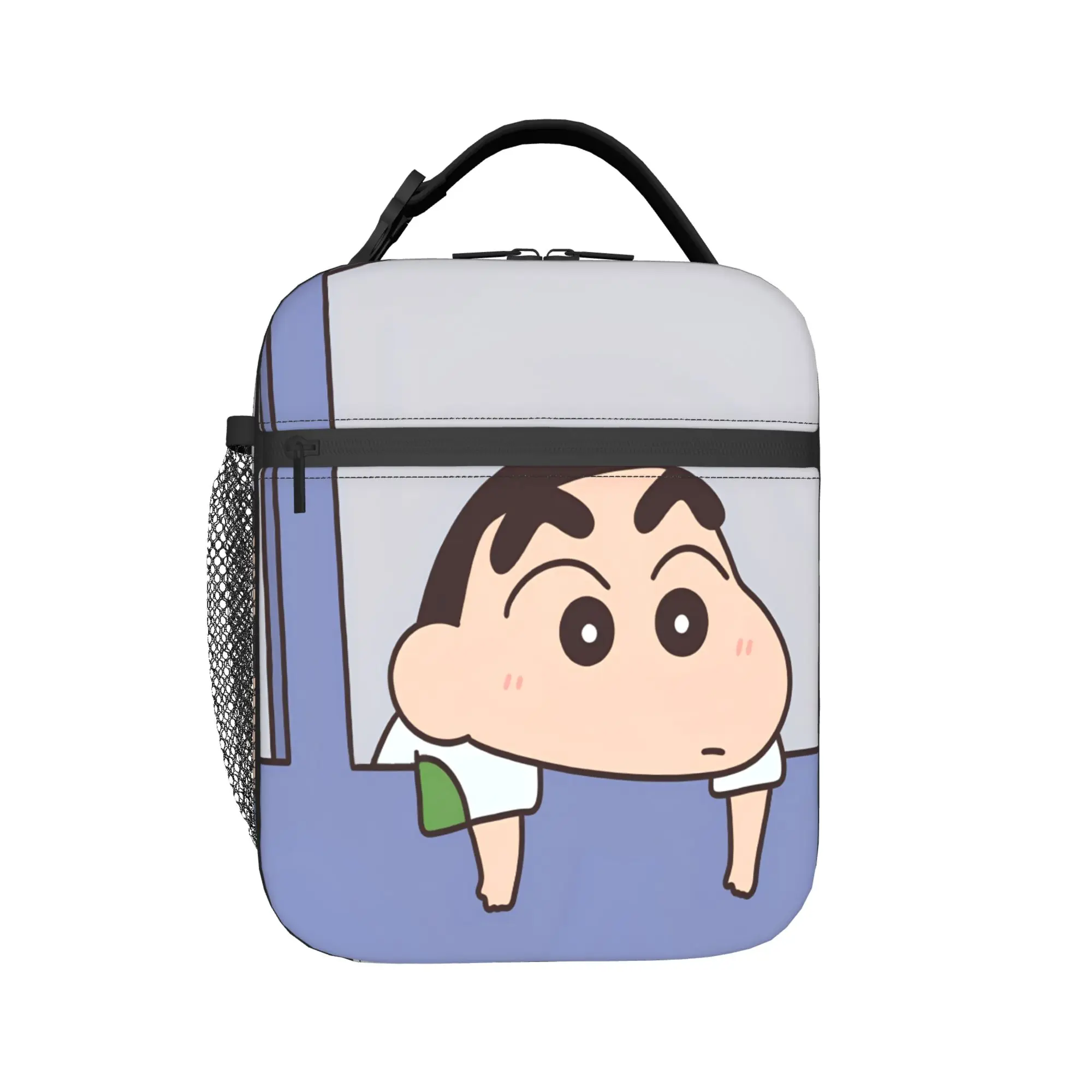 

Insulated Lunch Box Crayon Shin-chan Merch Lunch Food Box Unique Design Cooler Thermal Bento Box For School