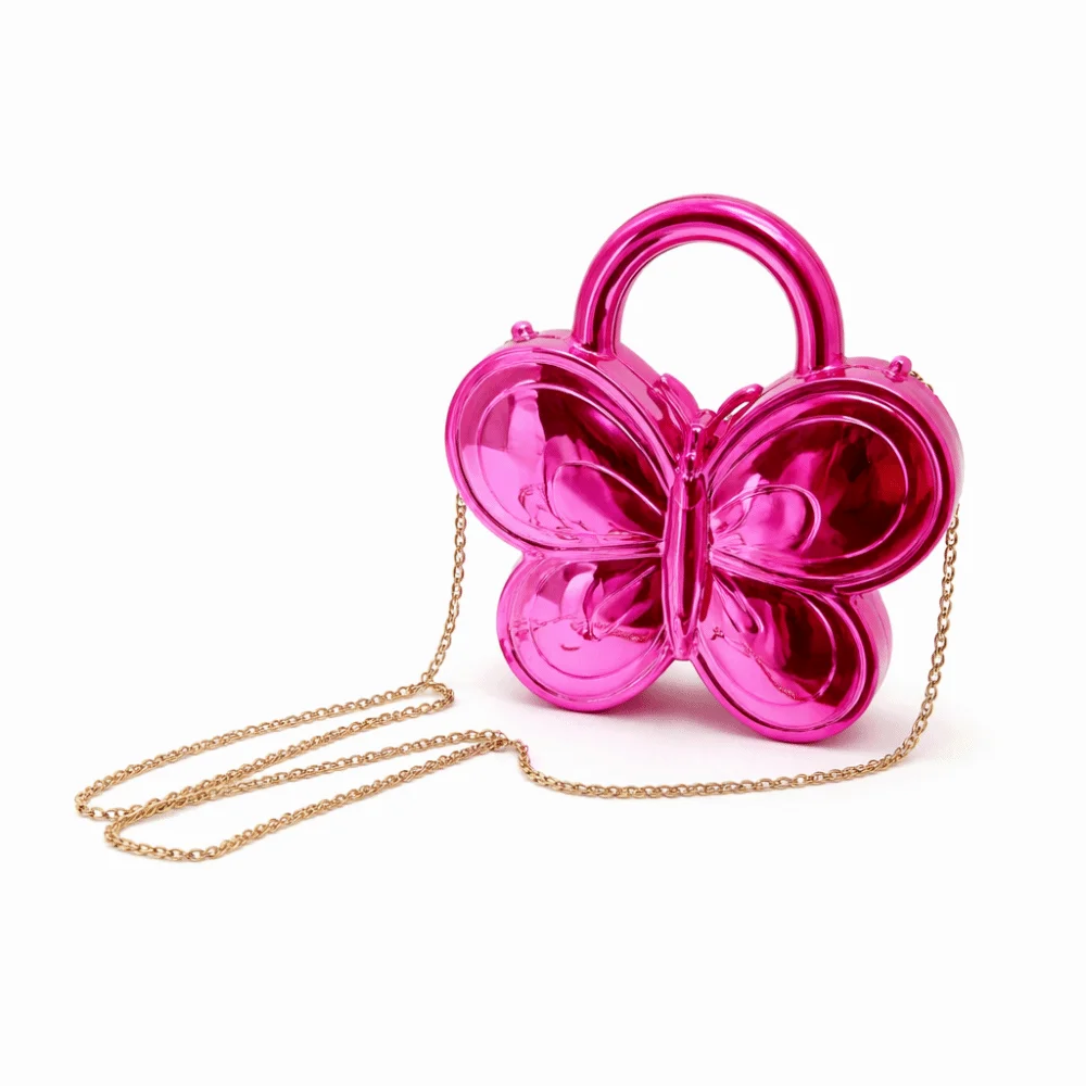 

Креативная блестящая сумка-кроссбоди в форме бабочки, миниатюрная акриловая вечерняя сумка, универсальный забавный клатч для вечеринок