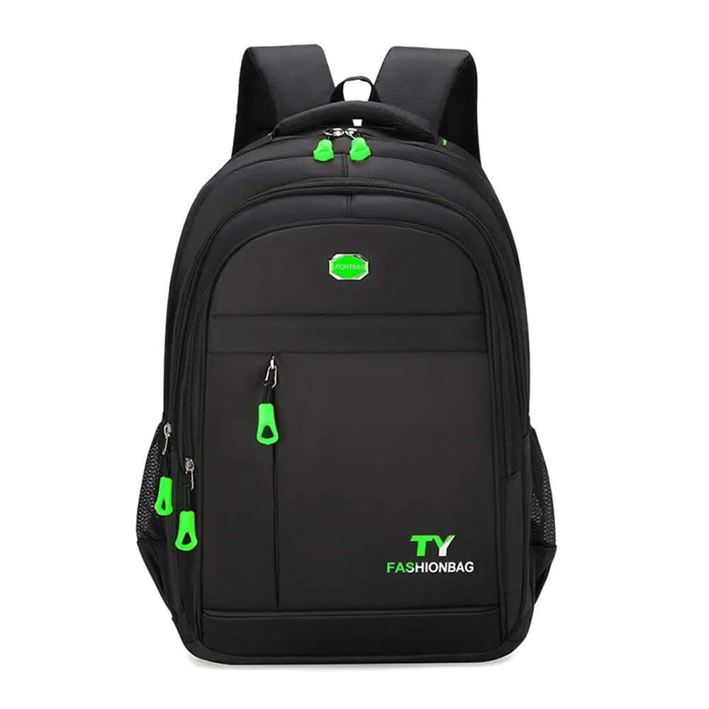 Oxford Cloth Shoulders Backpack Multi-pocket Large Capacity Travel Rucksack Adjustable Strap Casual Versatile Men's Backpacks