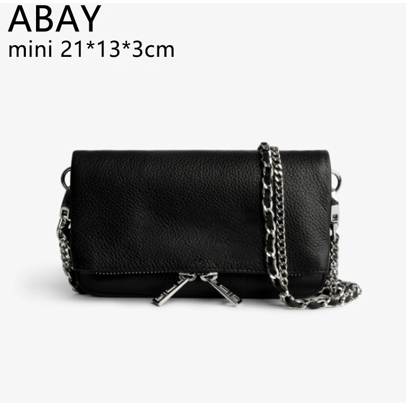 2024 Shoulder Bag for Women Two Chains Ladies Wings Messenger Sunny Rock Quilted  Clutch Sacs Leather CrossBody Bags Casual