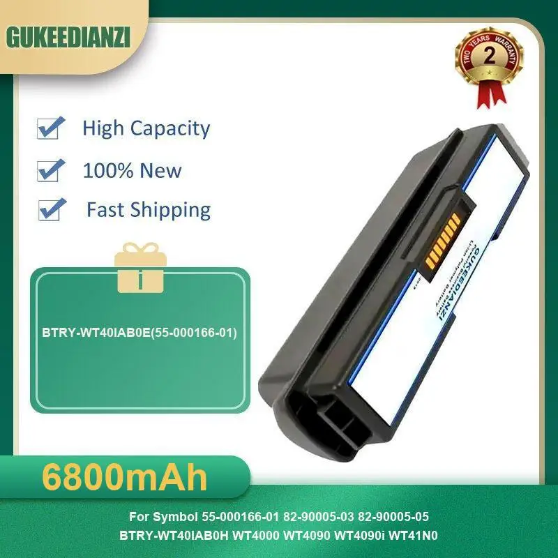 Battery For Symbol 55-000166-01 82-90005-03 82-90005-05 BTRY-WT40IAB0H WT4000 WT4090 WT4090i WT41N0