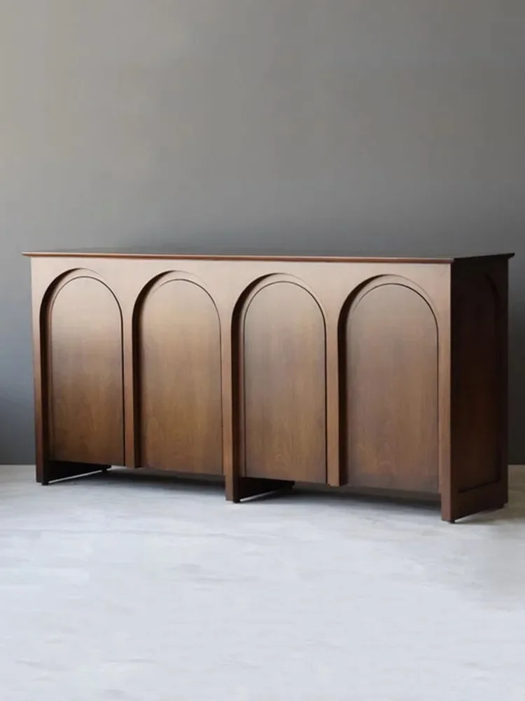 خزانة جانبية لتناول الطعام بتصميم فرنسي عتيق وخزانة دلو فاخرة وخزانة تلفزيون وغرفة معيشة وخزانة منزلية على الحائط