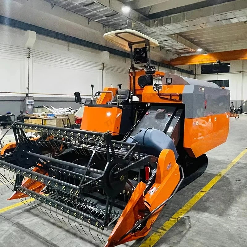 Hot Sale Corn Combine Harvester Cut Head Machine 88-112HP 30kg/h Capacity High Efficiency Gear Drive For Grain Harvesting