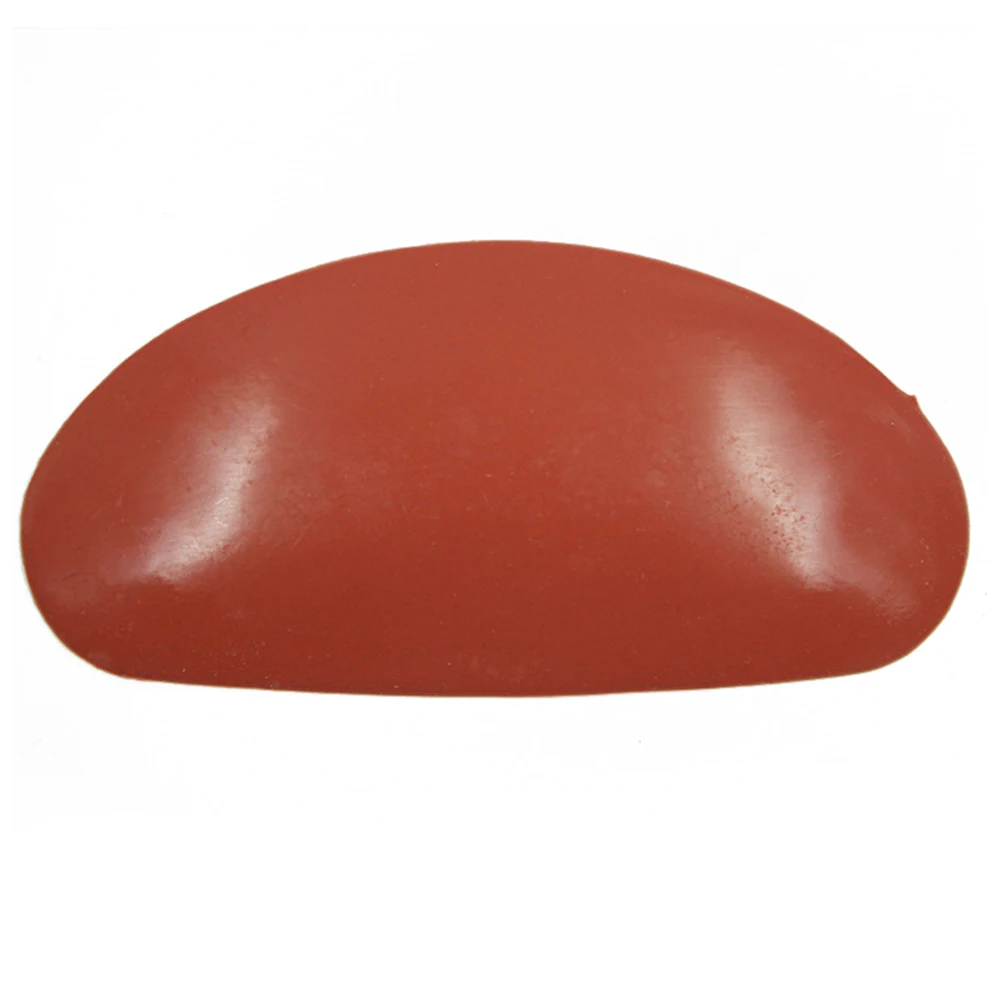3Pcs Red Very Soft Silicone Sheet Pottery Tool Set Clay Sculpting Colored Diy Scraper Handmade Art Supplies 3 Sizes Available