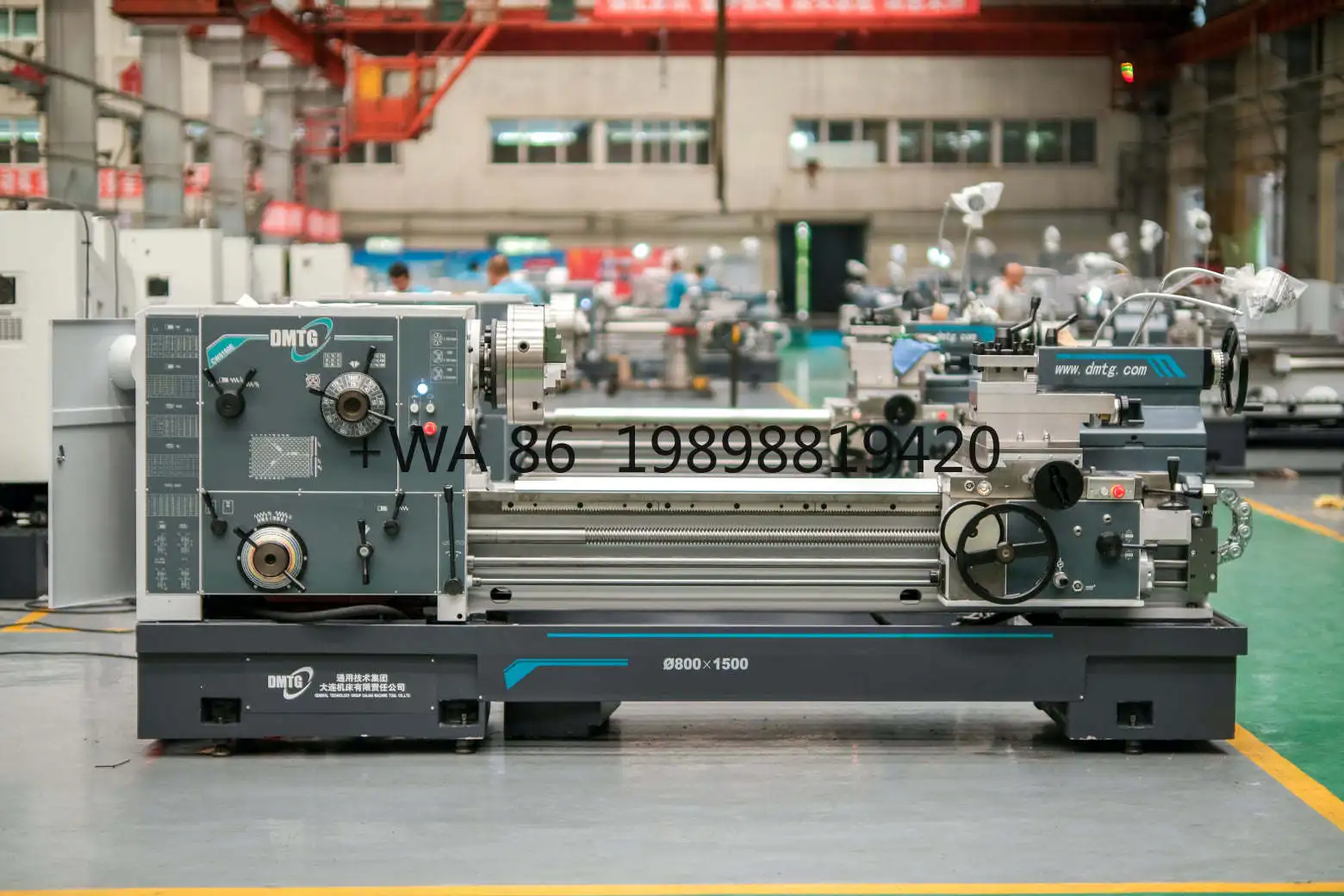 Cds 394 Bed Guideway 82 105mm Spindle Bore Dalian Woodworking Lathe Manual Machine Conventional Lathe Russia Europe