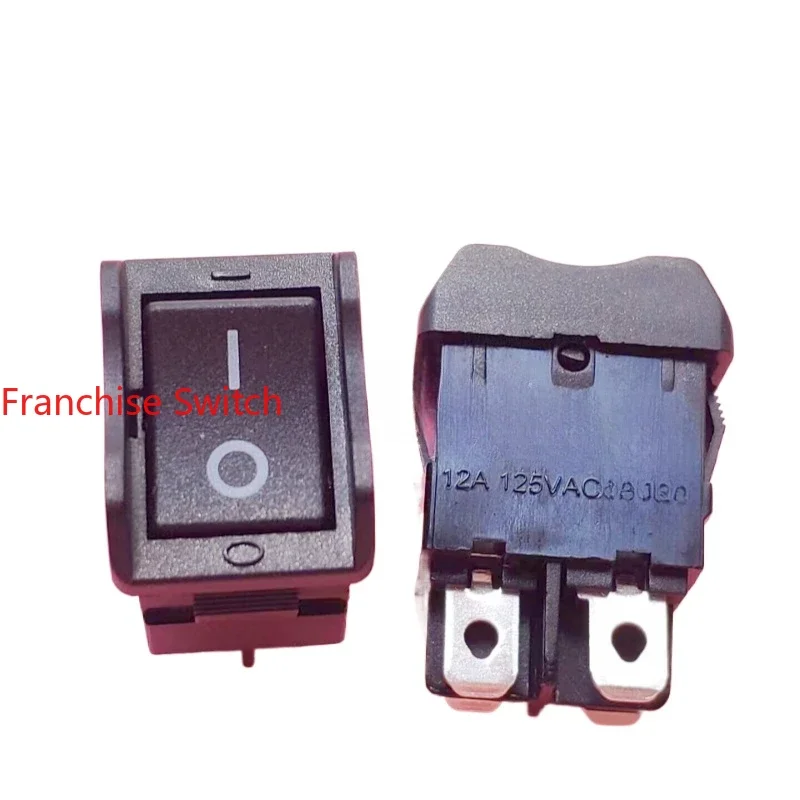 

10PCS four-foot black with anti-accidental touch power switch MR-6C 10A250V 15X21
