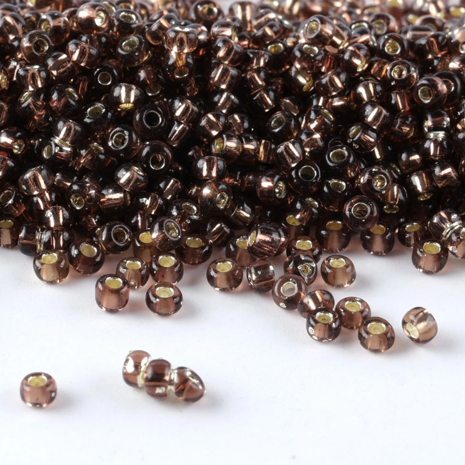 Hochwertige Heimwerker-Saatperlen 11/0 Runde Glasperlen Schmuckzubehör 10g/Röhrchen, Geeignet für Alle Arten von DIY-Näh- und Handarbeiten – Detail 28