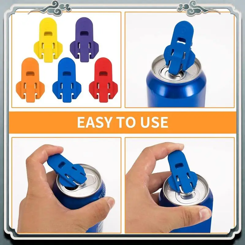 

Premium 24 Pack Soda Beer Can Opener & Beverage Can Cover Can Openers, Manual Easy Can Opener For , Coke, Beer, Soda