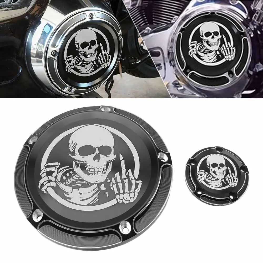 Tampa do Temporizador de Embreagem para Motocicletas Harley Touring Street Glide Softail Fat Boy Dyna FXDB Trike Evolution 1340 1999+