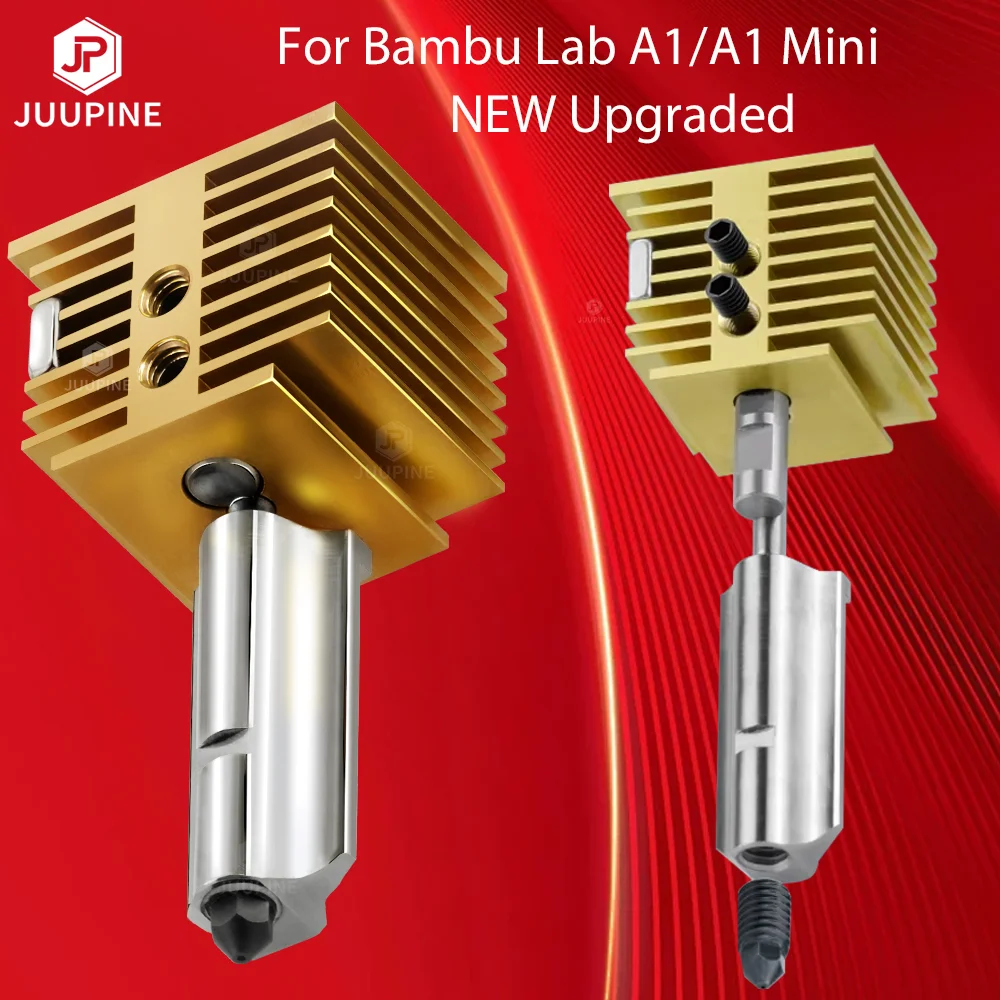 For Bambu Lab A1 Mini Nozzle Kit Assembly For Bambu Lab A1 Hot End Hardened Steel For Bambulab A1 Mini Hotend A1 Mini Parts